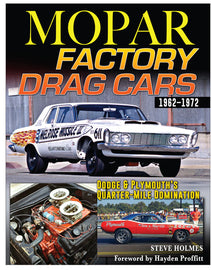 S-A BOOKS CT688 Mopar Factory Drag Cars