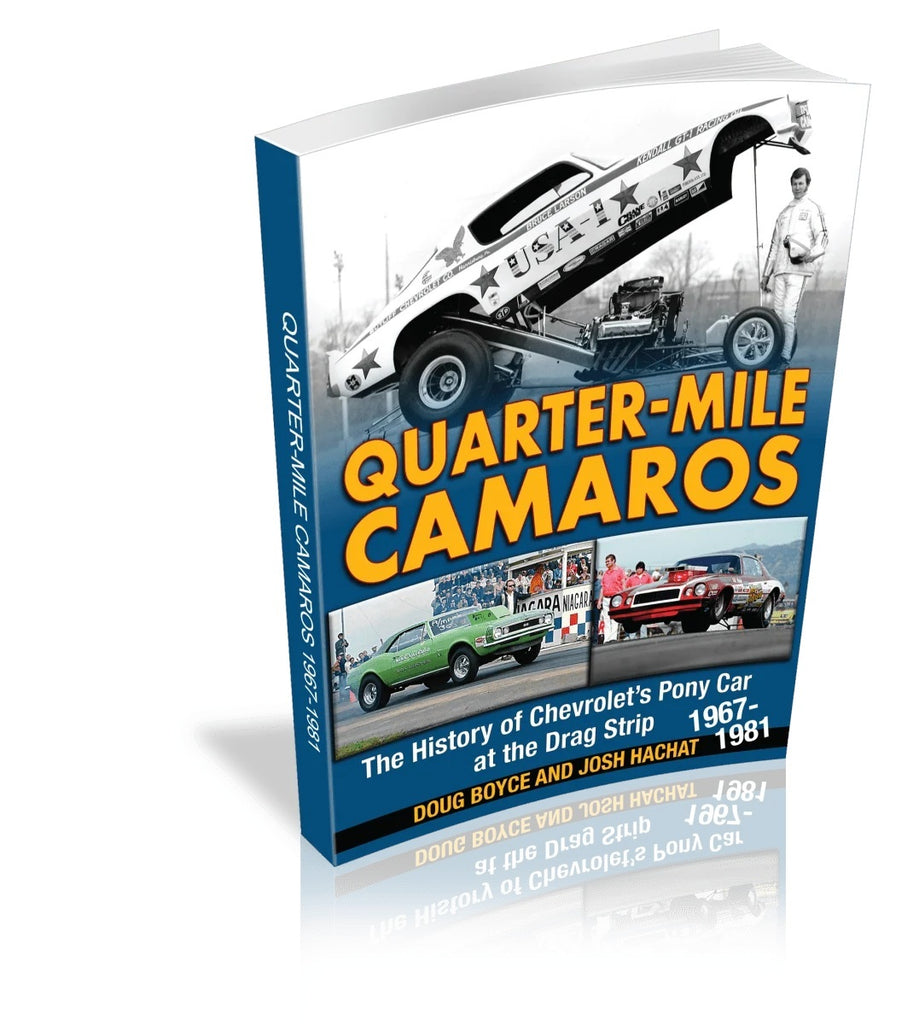S-A BOOKS CT692 S-A BOOKS Quarter-Mile Camaros: Chevrolet Pony Car Drag Strip History 1967-1981, CT692