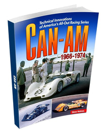 S-A BOOKS CT703 S-A Books Can-Am: Technical Innovations of America’s All-Out Racing Series 1966-1974, Part Number CT703