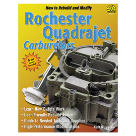 S-A BOOKS SA113 How to Build and Modify Quadrajet Carbs