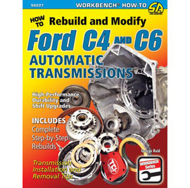 S-A BOOKS SA227 How to Rebuild & Modify Ford C4 & C6 Transmissio