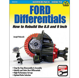 S-A BOOKS SA249 Ford Differentials How to Rebuild 8.8 & 9 Inch