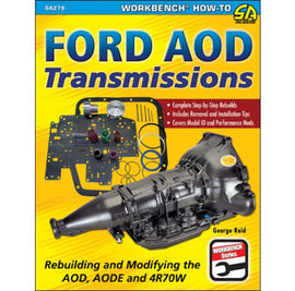 S-A BOOKS SA279 Ford AOD Transmission Rebuilding and Modifying