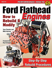Load image into Gallery viewer, S-A BOOKS SA379 How To Build Ford Flatheaad Engines