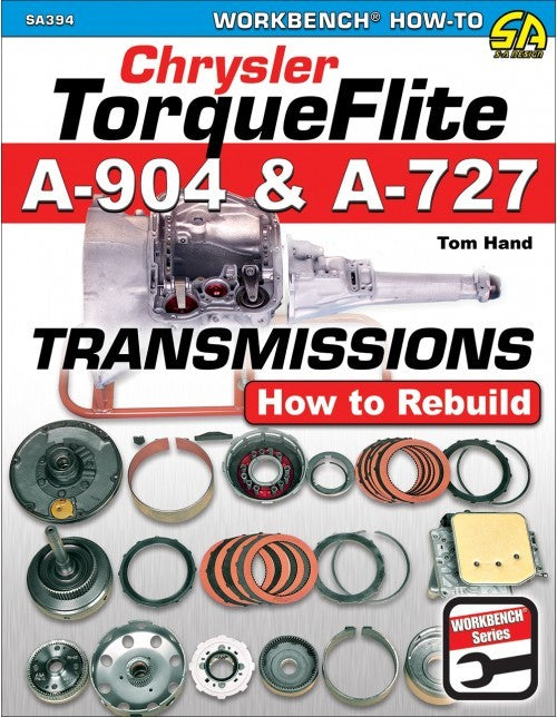 S-A BOOKS SA394 Chrysler Torqueflite A90 4 and A727 Transmissions