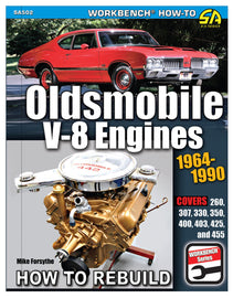 S-A BOOKS SA502 How To Rebuild Oldsmobil e 64-90 V8 Engines