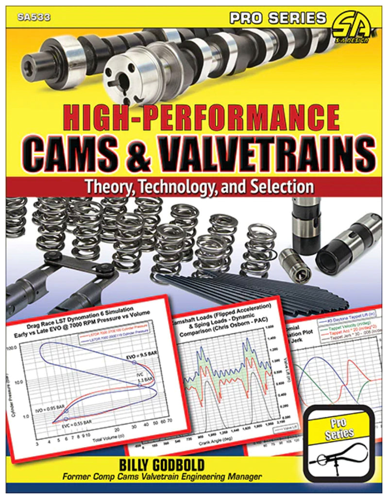 S-A BOOKS SA533 High Performance Cams and Valvetrain