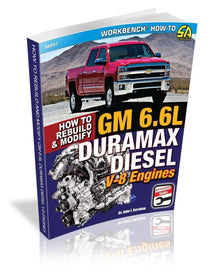 S-A BOOKS SA557 S-A Books GM 6.6L Duramax Diesel Engine Rebuild & Modification Guide – Part SA557