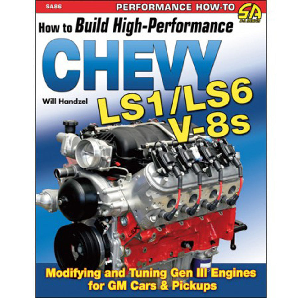 S-A BOOKS SA86 How To Build HP Chevy LS1/LS6 Motors