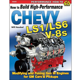 S-A BOOKS SA86 How To Build HP Chevy LS1/LS6 Motors
