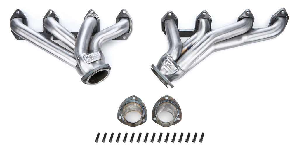 SANDERSON FF391-P Headers Ford 332-428 Engines Block Huggers