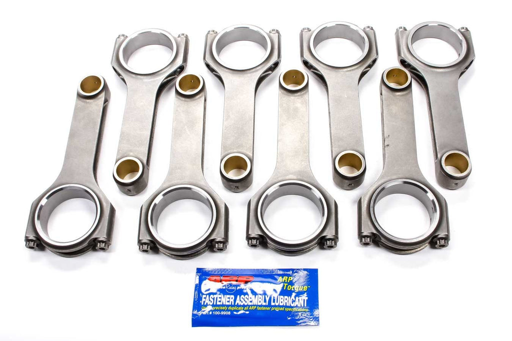 SCAT ENTERPRISES 2-350-6000-2100-S SBC 4340 Forged H-Beam Rods 6.000
