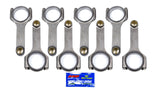 SCAT ENTERPRISES 2-428-6490-2438-975 BBF FE 4340 Forged H-Beam Rods 6.490