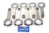 SCAT ENTERPRISES 2-454-6385-2200A BBC 4340 Forged H-Beam Rods 6.385 w/ARP2000