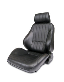 SCAT ENTERPRISES 80-1000-51L Rally Recliner Seat - LH - Black Vinyl