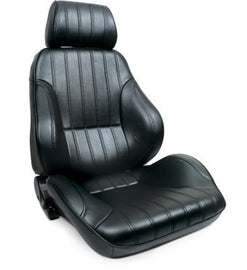 SCAT ENTERPRISES 80-1000-51R Rally Recliner Seat - RH - Black Vinyl