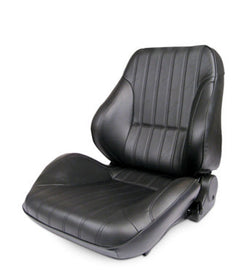 SCAT ENTERPRISES 80-1050-51L Rally Low Back Seat - LH - Black Vinyl