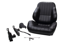SCAT ENTERPRISES 80-1050-51R Rally Low Back Seat - RH - Black Vinyl