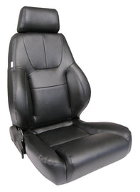 SCAT ENTERPRISES 80-1200-51R Elite Lumbar Seat - RH - Black Vinyl