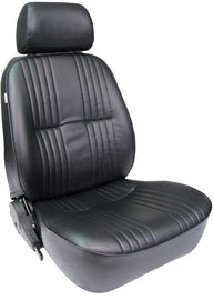 SCAT ENTERPRISES 80-1300-51R PRO90 Recliner Seat w/ Headrest - RH Black Vnyl