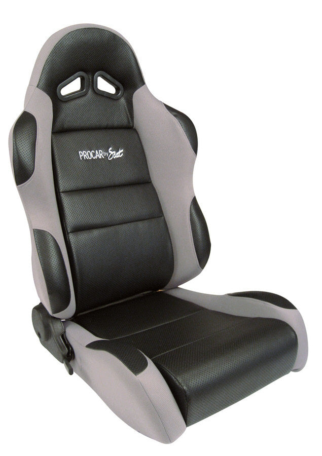 SCAT ENTERPRISES 80-1605-62R Sportsman Racing Seat - Right - Gray Vinyl/Vlour