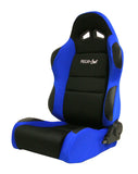 SCAT ENTERPRISES 80-1606-65L Sportsman Racing Seat - Left - Blue Velour