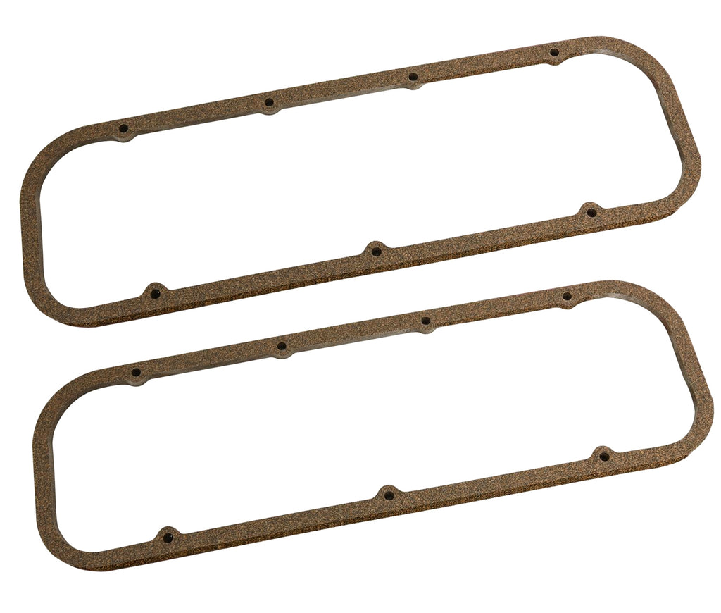 SCE GASKETS 113076 Valve Cover Gasket Set BBC - Cork 5/16 Thick