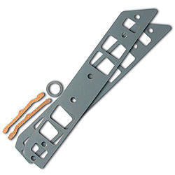 SCE GASKETS 113116 BBC Rect Port Int Gasket W/O Upper Bolt Hole .125