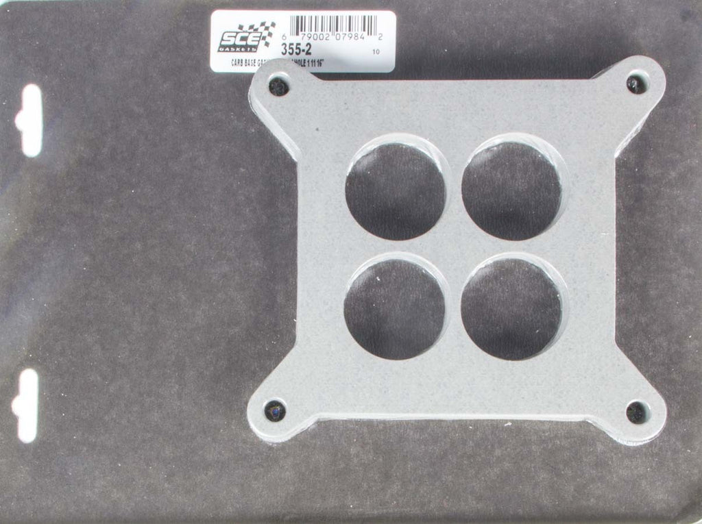 SCE GASKETS 355-2 Carburetor Gaskets (10) Holley 4-Hole 1-11/16