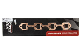 SCE GASKETS 4036 Ford Windsor Copper Embossed Exhaust Gasket