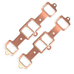 SCE GASKETS 4079 Olds 350-455 Copper Exhaust Gaskets