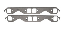 Load image into Gallery viewer, SCE GASKETS 411180 SBC Exhaust Gasket Set Square Port