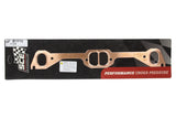 SCE GASKETS 4128 Pontiac D-Port Copper Exhaust Gasket Set