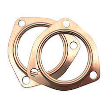 Load image into Gallery viewer, SCE GASKETS 4350 3.50 Copper Collector Gaskets (pair)