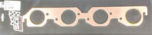 Load image into Gallery viewer, SCE GASKETS E18186 BBC Copper Exhaust Gskts Big Chief/Dart 2.385in