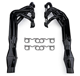 SCHOENFELD 1055LVAP-78 Schoenfeld 1055LVAP-78 Sprint Car Headers with Muffler for Small Block Chevy