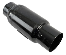 SCHOENFELD 112530ART SCHOENFELD Muffler with 3.5-Inch Inlet and 3-Inch Outlet, Anti-Reversion Design
