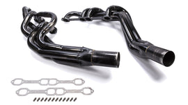 SCHOENFELD 136V18 Crossover Headers Chevy 18 Degree 1-3/4 - 1-7/8