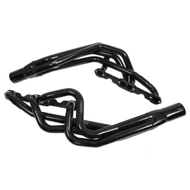 SCHOENFELD 155LV3-3 SCHOENFELD SBC Stock Header Set with 1.625 to 1.75 Inch Tubing and 3 Inch Collector