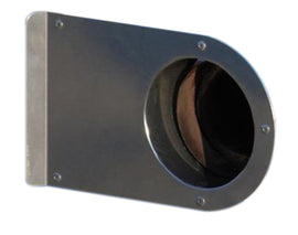 SCHOENFELD 350TSS-45 Tailpipe Saver 3.5in Silver 45 Deg