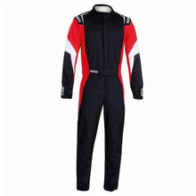 Load image into Gallery viewer, SPARCO 001093B62NRRS SPARCO Sprint Size 62 Fire Retardant Driving Suit - Black and Red, FIA Approved, 1-Piece
