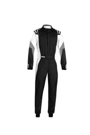 SPARCO 001144B54NBGR Comp Suit Black/Grey Medium/Large