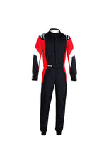 Load image into Gallery viewer, SPARCO 001144B56NRRB Comp Suit Black/Red Large
