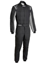 Load image into Gallery viewer, SPARCO 001154B50NRGR Suit Conquest 3.0 Blk Blk / Gray Size 50