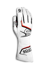 Load image into Gallery viewer, SPARCO 00131410BINR Glove Arrow Medium White / Black