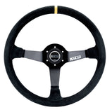 SPARCO 015R345MSN Steering Wheel 345 Black Suede