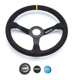 SPARCO 015R368MSN Steering Wheel 368 Black Suede