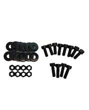 Load image into Gallery viewer, SPARCO 50002ZN Sparco 50002ZN Seat Track to Side Mount Hardware Kit, Black Zinc Oxide Steel