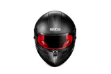 SPARCO BRH0003B0R0100M Helmet Stealth Medium Carbon Red Int SA2025