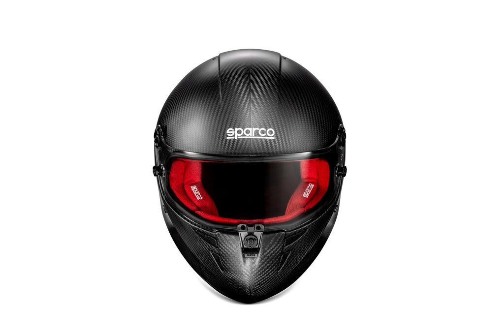 SPARCO BRH0003B0R0100S Helmet Stealth Small Carbon Red Int SA2025